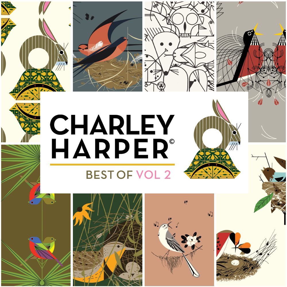 Charley Harper Store, Better Mousetrap (Barn Owl & Harvest Mouse)—Serigraph  Print