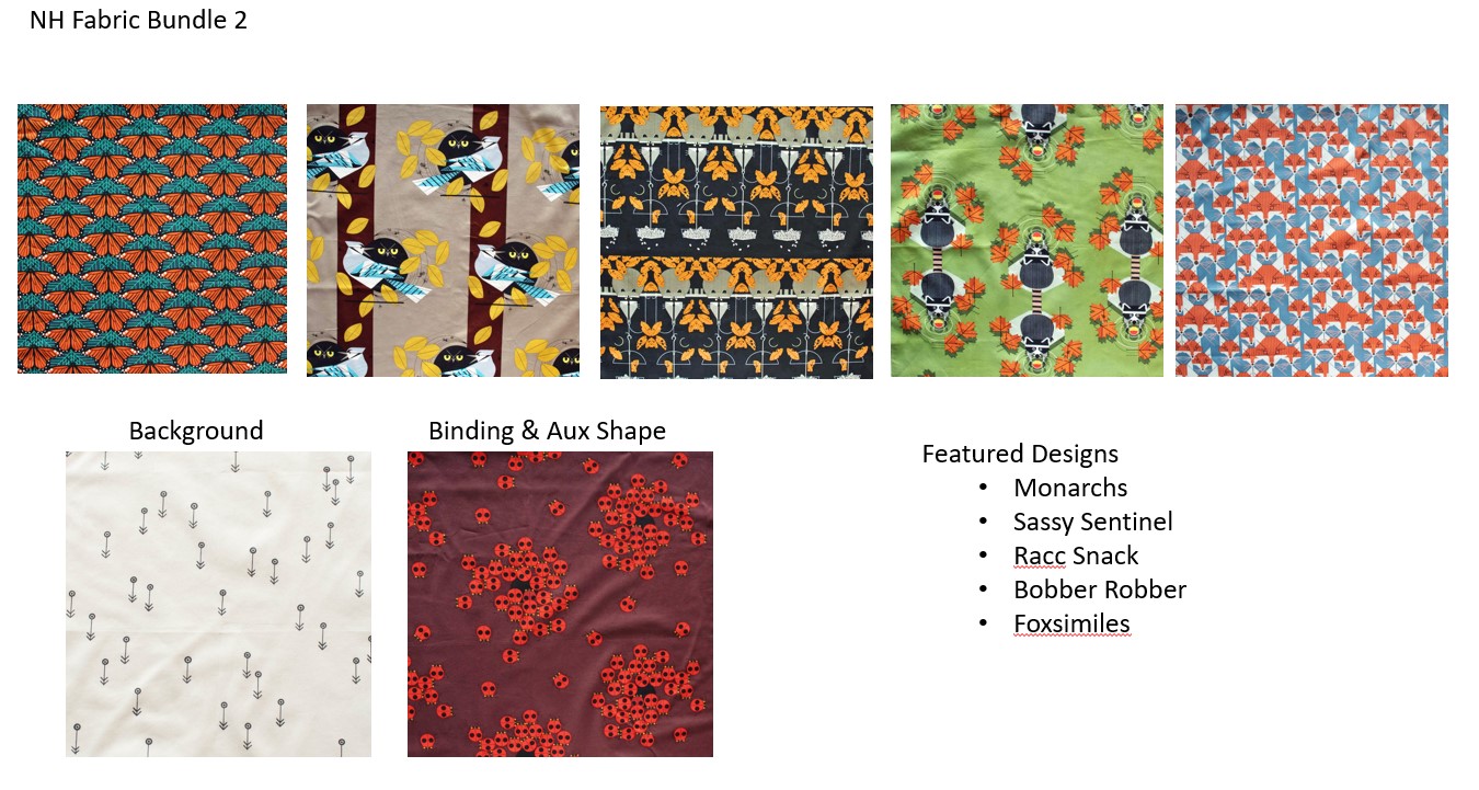 New Hampshire State Quilt Pattern (and optional fabric bundles