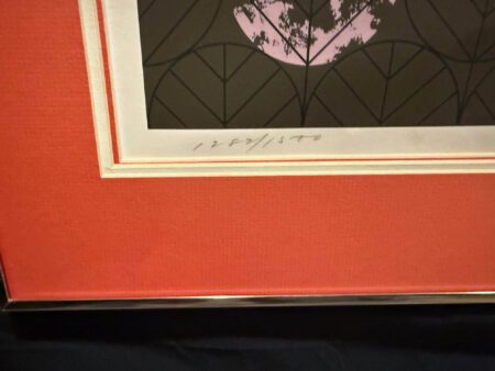 Redbirds & Rosebuds #1282 Hand signed serigraph - Image 6