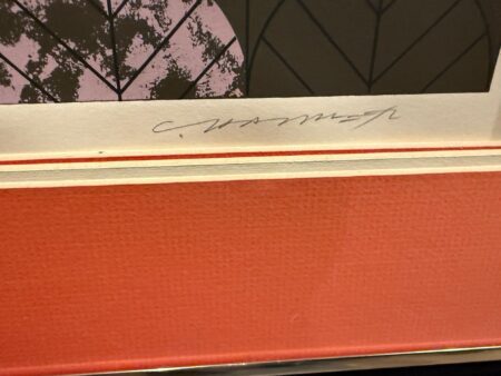 Redbirds & Rosebuds #1282 Hand signed serigraph - Image 5