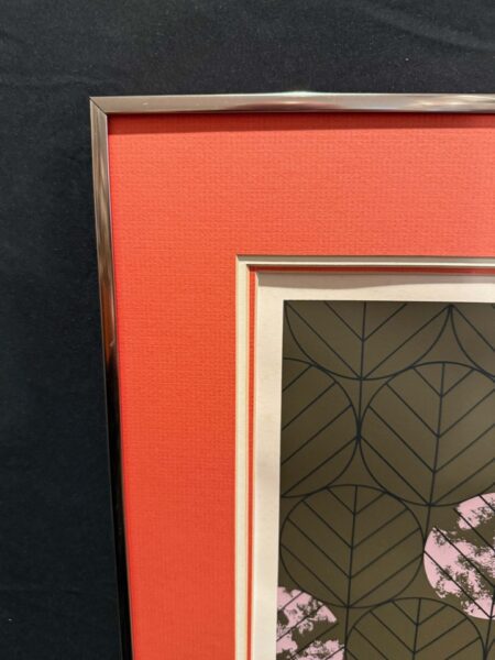 Redbirds & Rosebuds #1282 Hand signed serigraph - Image 4