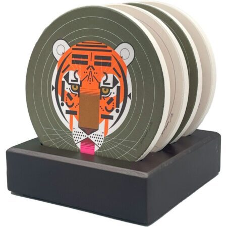 Cool Carnivore Coaster Set
