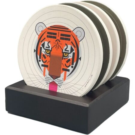 Cool Carnivore Stone Coasters - Image 4